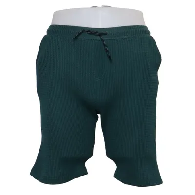 Short de jogging (Vert) de Young Coton, Élasthane, Polyester