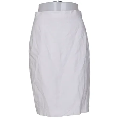 Jupe (Blanc) de Yorn Boutique Lin, Polyester, Viscose
