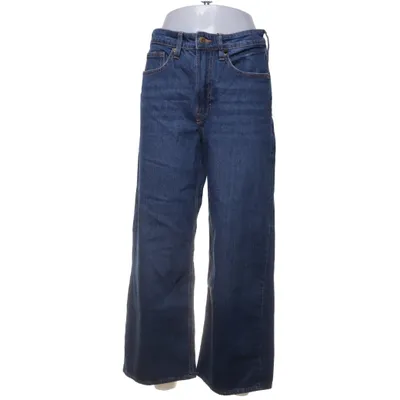 Jean (Wide Regular fit High waist Cropped) de &Denim by H&M Coton, Élasthane