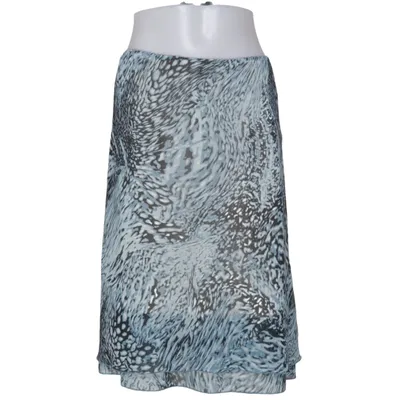 Rok (Blauw, Zwart, Wit) van Comma Polyester