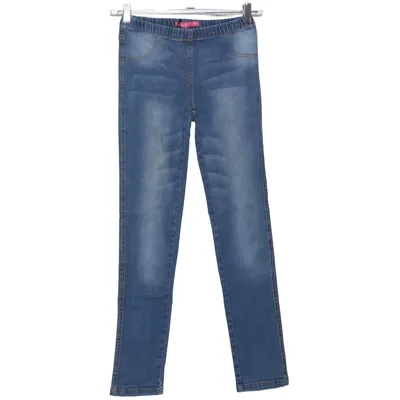 Jegging (Blauw) van Skill Katoen, Elastaan
