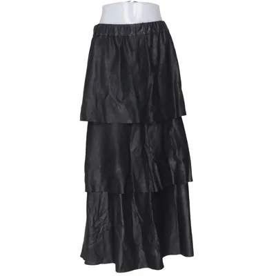 Jupe en cuir (Noir) de Depeche Cuir, Polyester