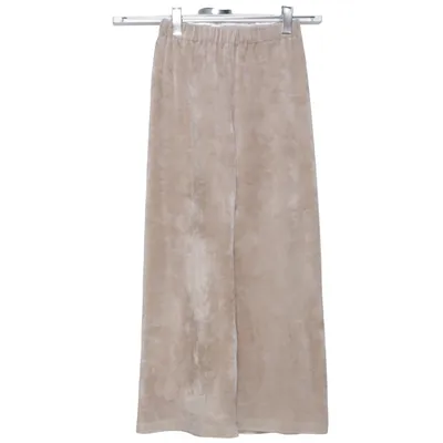 Palazzo broek (Beige) van Salty Stitch