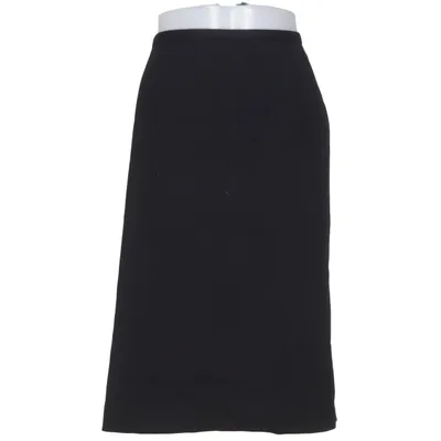Nederdel (Sort) fra Giorgio Armani Cupro, Elastan, Uld