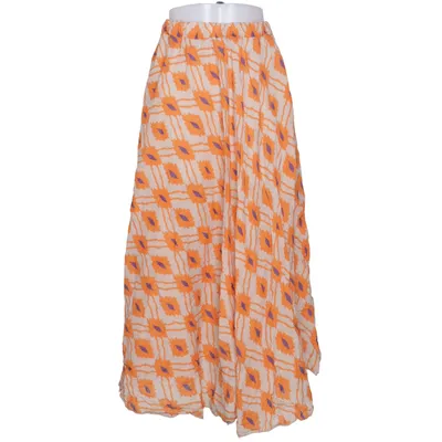 Maxi rok (Oranje, Beige, Meerkleurig) van Johanna Paris Viscose