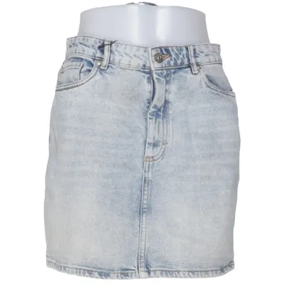 Spijkerrok (Blauw) van ONLY Blue Denim Elastaan, Organisch katoen