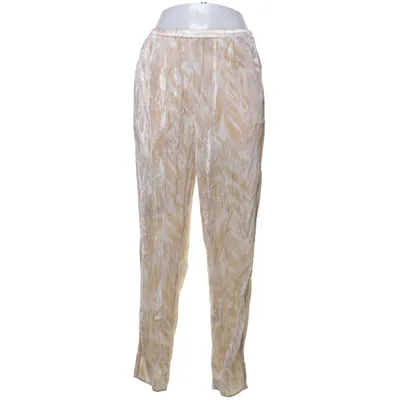 Pantalon (Beige, Blanc) de Forte Forte Polyamide, Viscose