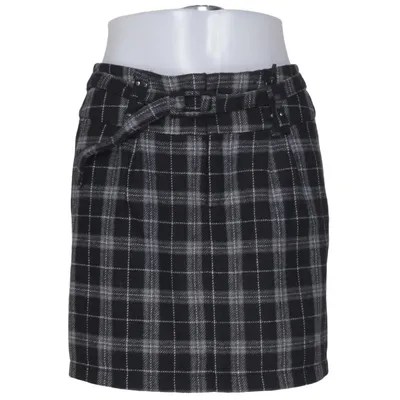 Skirt (Black, Gray) from 17&co. Polyester, Wool