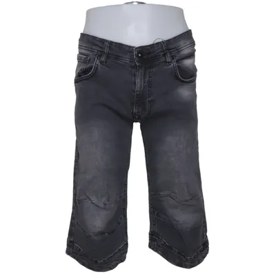 Denim shorts (Gray) from DNM Cotton, Elastane