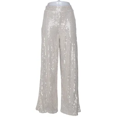 Palazzo broek (Zilver) van Shein Polyester