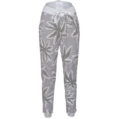 Pantalon (Gris, Blanc) de Juvia Coton, Polyester