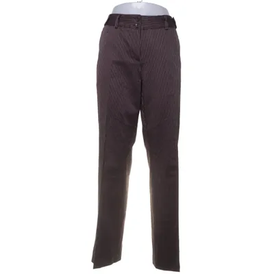 Pantalon (Marron, Blanc) de Jürgen Michaelsen Coton, Élasthane, Polyester