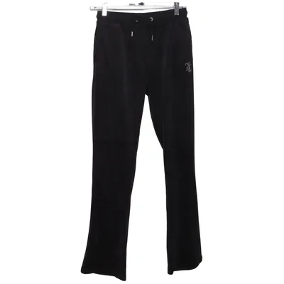 Pantalon de survêtement (Noir) de Juicy Couture Élasthane, Polyester