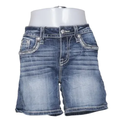 Jeansshorts (Blå) fra Miss Me Bomuld, Elastan