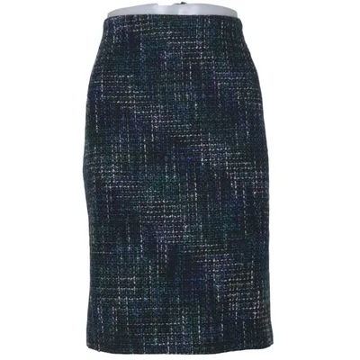 Jupe (Bleu, Vert, Multicolore) de Karl Lagerfeld Acrylique, Coton, Élasthane, Polyester