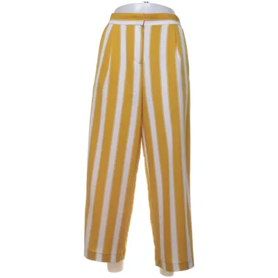 Palazzobyxor (Gul, Vit) från Monki Polyester