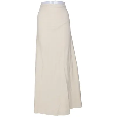 Maxi skirt (Beige) from Zara Cotton