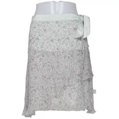 Skirt (White, Pink, Green) from Blunauta Silk