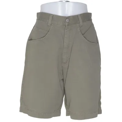 Denim shorts (Groen) van Cassani Katoen