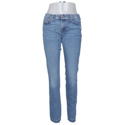 Spijkerbroek (Blauw) van 7 for All Mankind Katoen, Elastaan