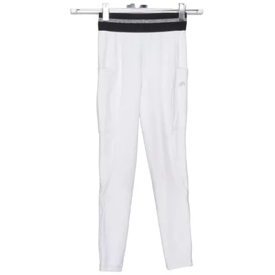 Pantalon d'équitation (Blanc, Noir) de Black Forest Élasthane, Polyester