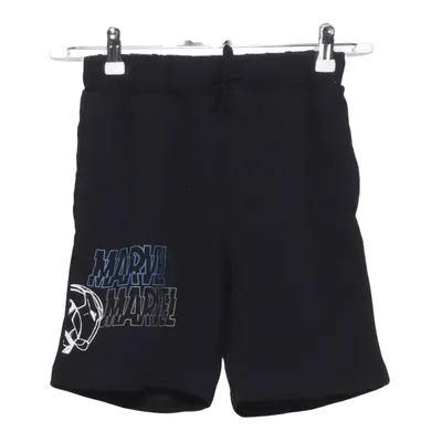 Sweat shorts (Black) from Marvel Cotton, Recycled polyester