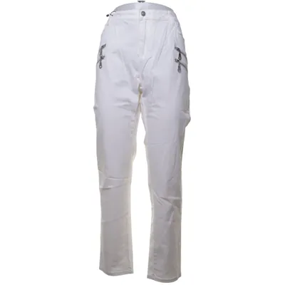 Jeans (Vit) från Honey B Blue Bomull, Elastan