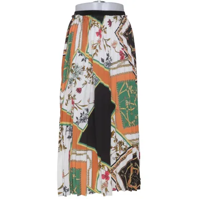 Maxi nederdel (Hvid, Flerfarvet) fra Queen's Fashion Collection Polyester