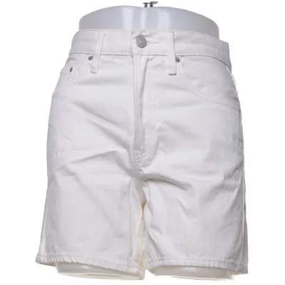 Jeansshorts (Vit) från Uniqlo Jeans Bomull, Polyester