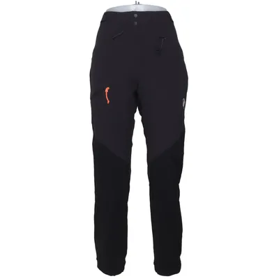 Pantalon d'extérieur (Noir, Gris) de Mammut Élasthane, Polyamide, Polyester