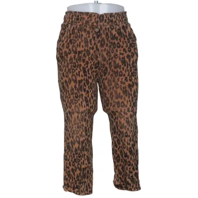 Broek (Beige, Zwart) van Next Katoen, Elastaan, Polyester