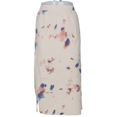 Långkjol (Beige, Flerfärgad) från Pure by Ulla Popken Ekologisk bomull