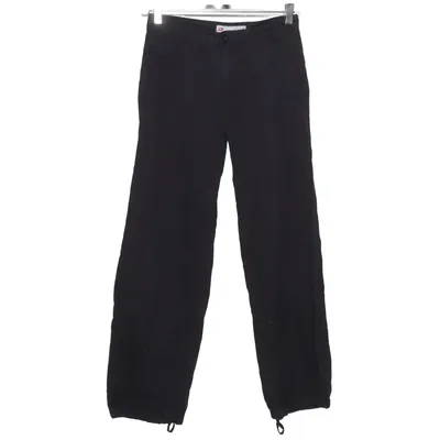 Cargo broek (Zwart) van Drop Katoen