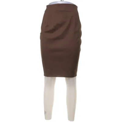 Pennkjol (Brun) från Les Copains Polyester, Ull