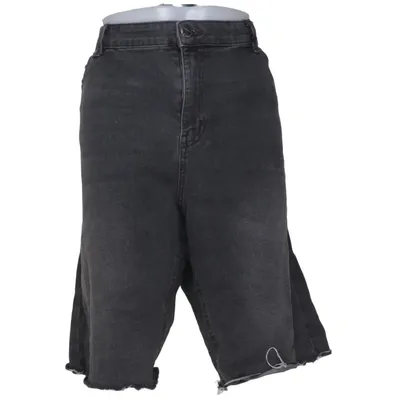 Short en jean (Gris) de Janina Denim Coton, Élasthane