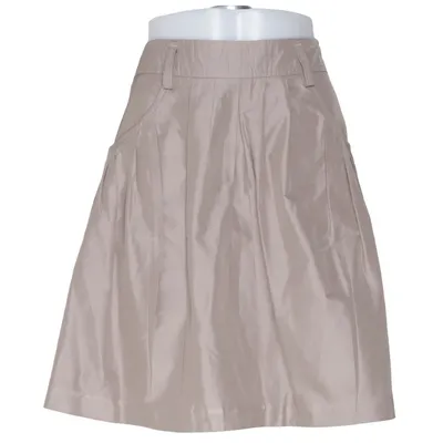 Kjol (Beige) från Gunex Polyester, Silke
