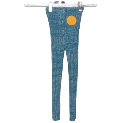 Leggings (Blå) fra Vossatassar Akryl, Uld