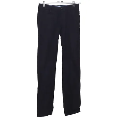 Chino (Noir) de Armani Junior Coton, Lin