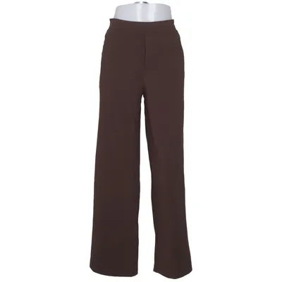 Palazzo broek (Bruin) van Ninepine Elastaan, Gerecycled polyester