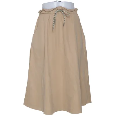 Jupe (Beige) de MbyM Coton, Polyamide, Polyester