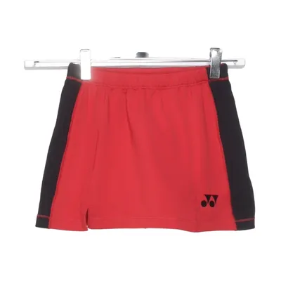 Sports skirt (Red, Black) from Yonex Cotton, Elastane, Polyester