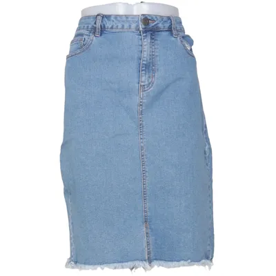 Spijkerrok (Blauw) van Noisy May Katoen, Elastaan, Polyester