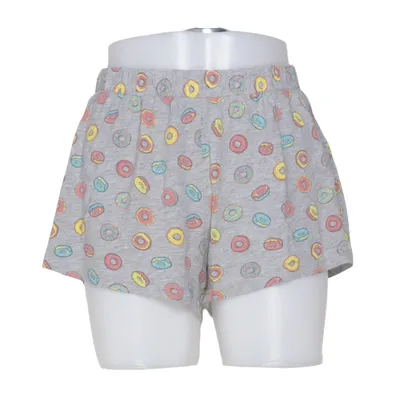 Short de pyjama (Gris, Multicolore) de Body Coton, Viscose