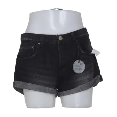 Jeansshorts (Svart, Grå) från Bluesteel Bomull