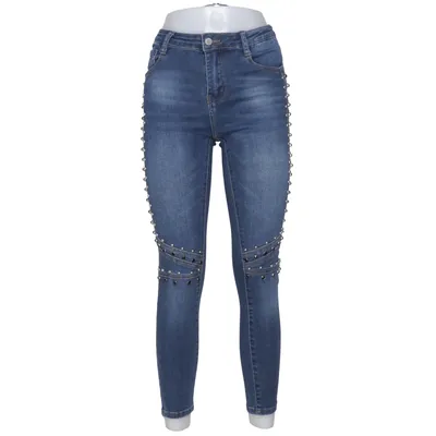 Jeans (Blå) från Denim Life Bomull, Elastan, Polyester