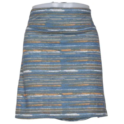 Jupe (Bleu, Multicolore) de Skhoop Élasthane, Polyester