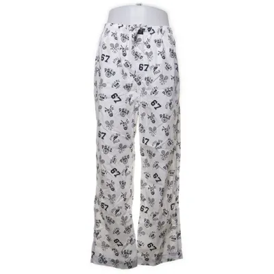Pantalon (Blanc, Bleu) de Polo Ralph Lauren Coton