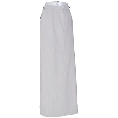 Jupe longue (Gris) de Inspiré Élasthane, Polyester