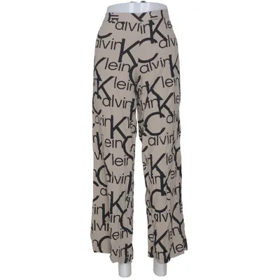 Bukser (Beige, Sort) fra Calvin Klein Sleepwear Viscose