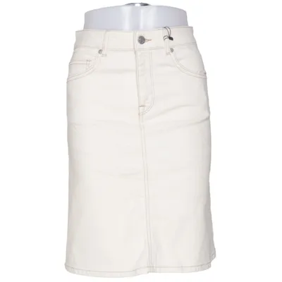 Jeanskjol (Beige) från Selected Femme Bomull, Elastan